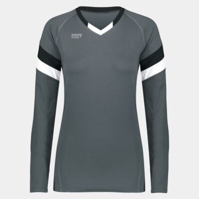 Ladies TruHit Tri-Color Long Sleeve Jersey Thumbnail