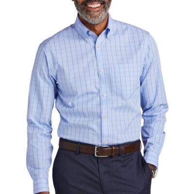 Wrinkle Free Stretch Patterned Shirt Thumbnail