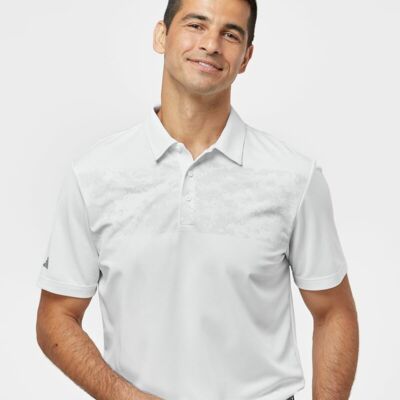 Men's Camo Chest Print Polo Thumbnail