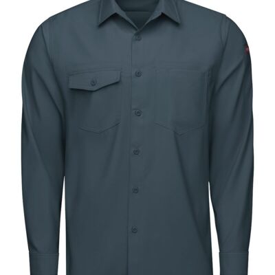 Men's Tall Cooling Long Sleeve Work Shirt Thumbnail