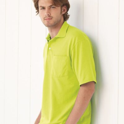 Men's SpotShield® 50/50 Polo with Pocket Thumbnail
