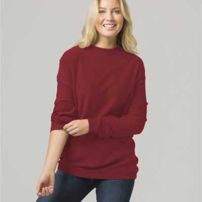 Unisex Corded Crewneck Sweatshirt Thumbnail