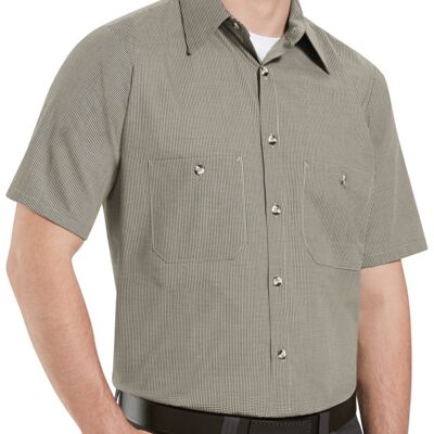 Men's Tall Premium Short Sleeve Work Shirt Thumbnail