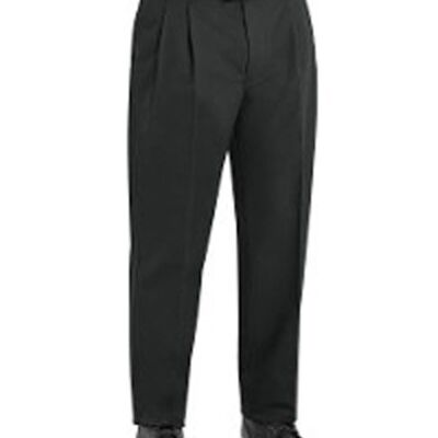 Men's Pleated Twill Slacks Thumbnail