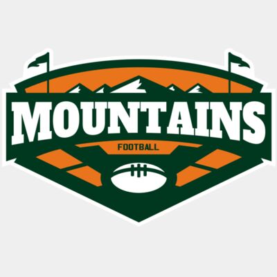 Mountains Football logo template 02 Thumbnail