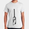 Ultra Cotton ® 100% US Cotton T Shirt with Pocket Thumbnail