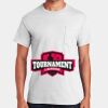Ultra Cotton ® 100% US Cotton T Shirt with Pocket Thumbnail