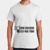 Ultra Cotton ® 100% US Cotton T Shirt with Pocket Thumbnail