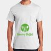 Ultra Cotton ® 100% US Cotton T Shirt with Pocket Thumbnail