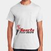 Ultra Cotton ® 100% US Cotton T Shirt with Pocket Thumbnail