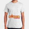 Ultra Cotton ® 100% US Cotton T Shirt with Pocket Thumbnail