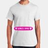 Ultra Cotton ® 100% US Cotton T Shirt with Pocket Thumbnail