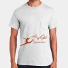 Ultra Cotton ® 100% US Cotton T Shirt with Pocket Thumbnail