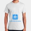 Ultra Cotton ® 100% US Cotton T Shirt with Pocket Thumbnail