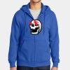 Tall Essential Fleece Full Zip Hooded Sweatshirt Thumbnail