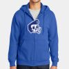Tall Essential Fleece Full Zip Hooded Sweatshirt Thumbnail